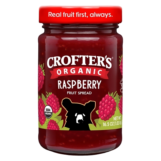 Crofter's Organic Premium Raspberry Spread -- 6 Per Case