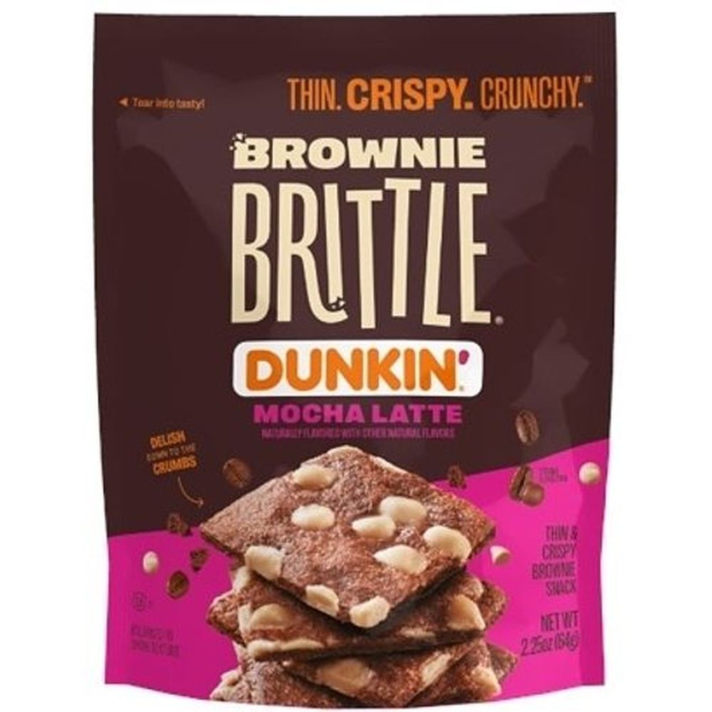 Dunkin' Mocha Latte Brownie Brittle, 2.25 Ounce -- 8 Per Case