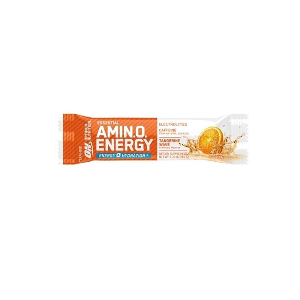 Optimum Nutrition Amino Energy Tangerine Wave Dietary Supplement Powder - Stick Pack, 0.024 Pound -- 42 Per Case