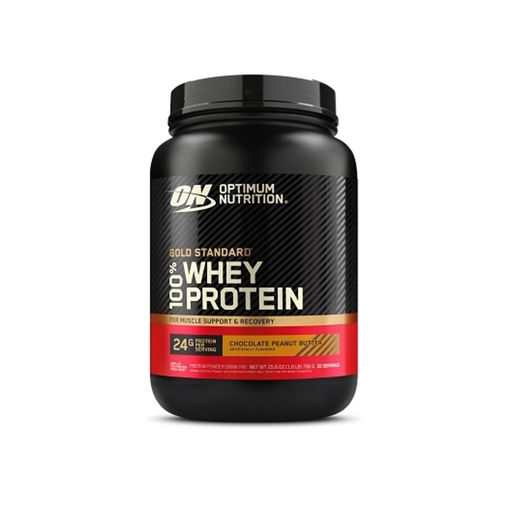 Optimum Nutrition Gold Standard Whey Chocolate Peanut Butter, 1.7 Pound -- 2 Per Case