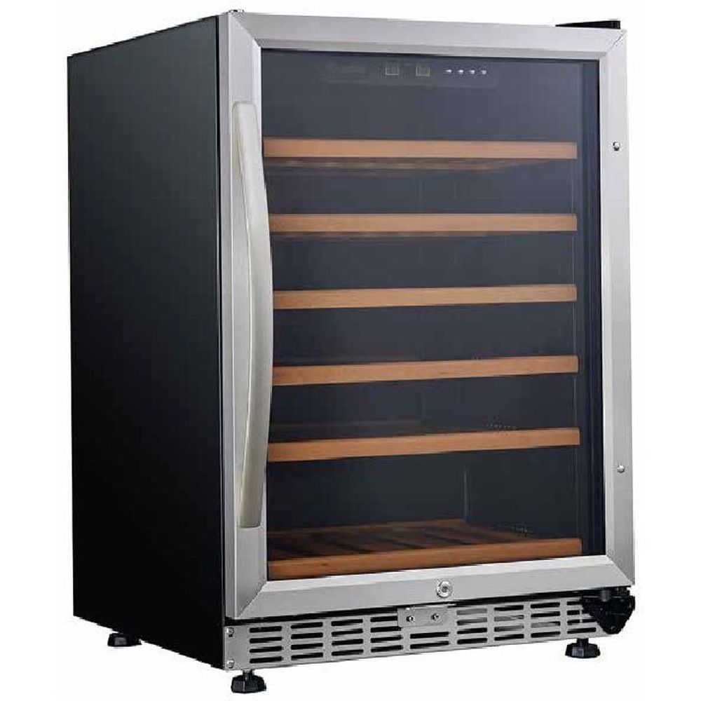 Eurodib Single Temperature Wine Cooler/refrigerator For 57 Bottles, 23.6 X 23.4 X 34.5 Inch