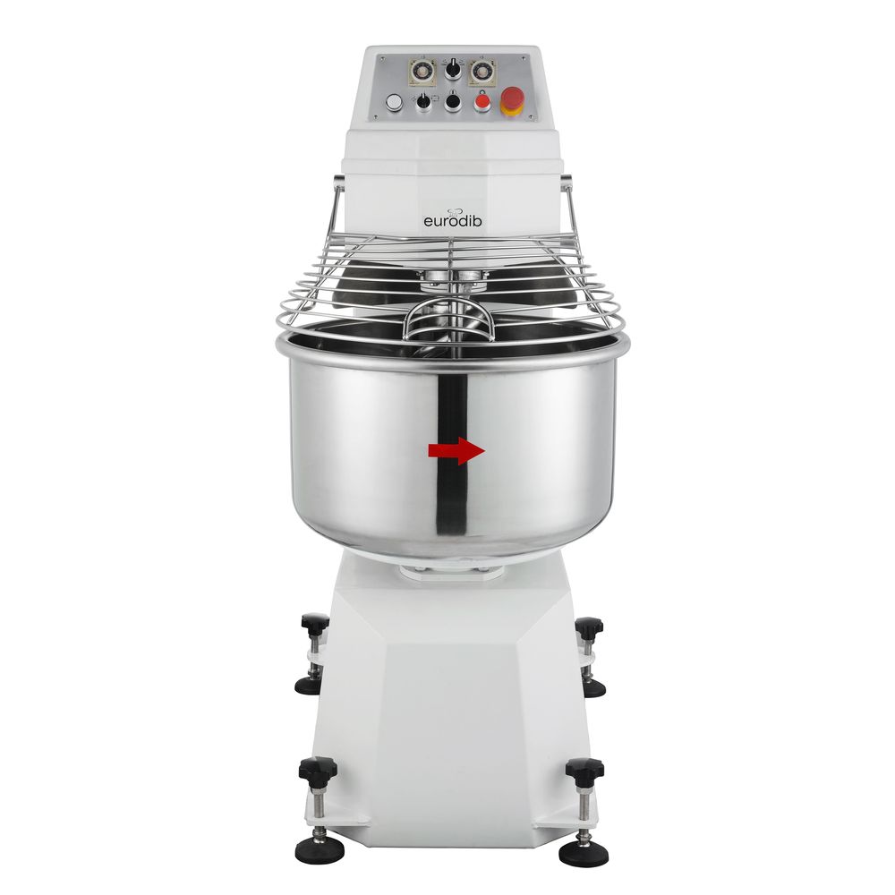 Eurodib Two-speed Spiral Dough Mixer, 77 Quart Capacity