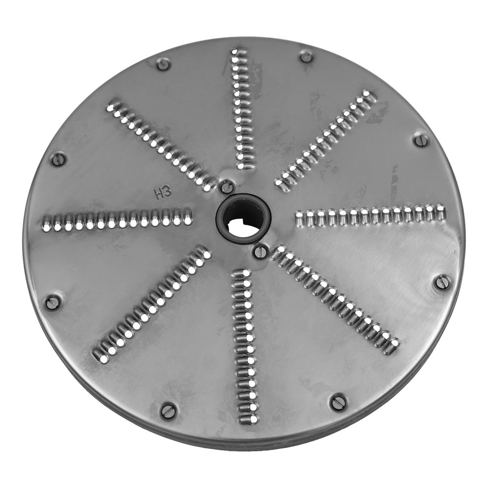 Eurodib Stainless Steel 3 Mm Grating Disc For Hlc300 Vegetable And Cheese Slicer