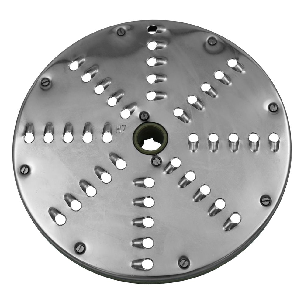 Eurodib Stainless Steel 7 Mm Grating Disc For Hlc300 Vegetable And Cheese Slicer