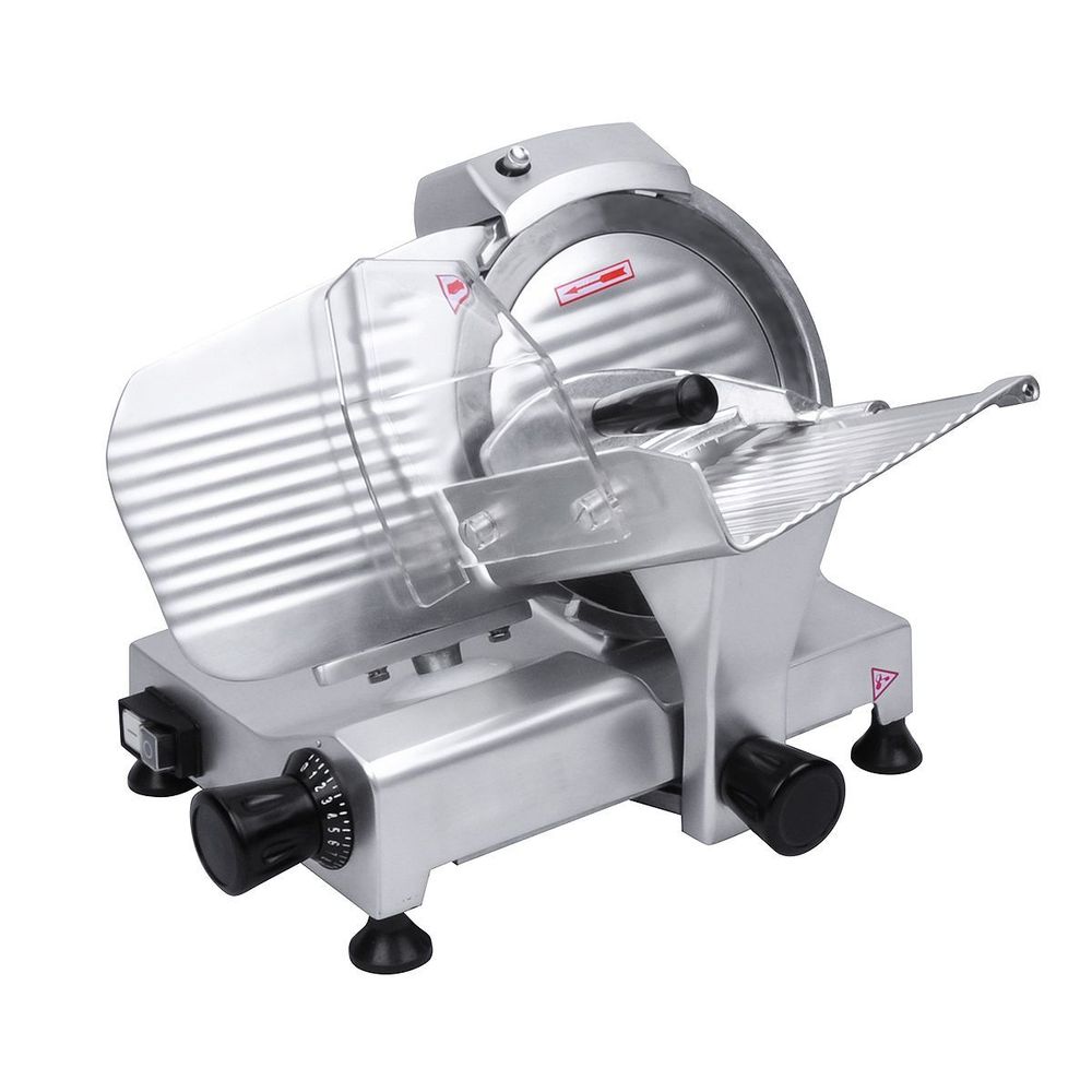 Eurodib Electric Belt-drive Meat Slicer With 9 Inch Blade, 14.8 X 17.7 X 13.7 Inch