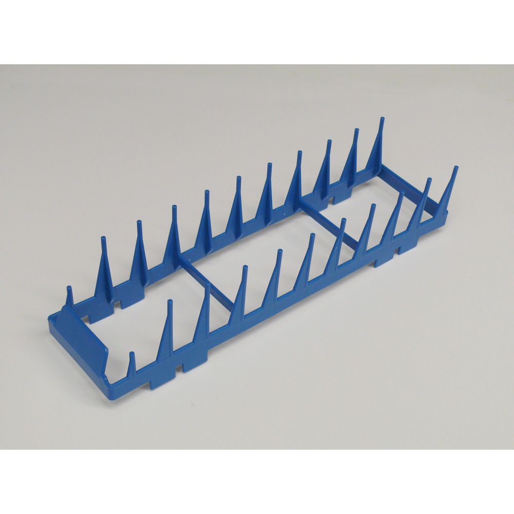 Lamber 10 Section Saucer Rack For Dishwasher, 14.25 X 3.75 X 3.25 Inch