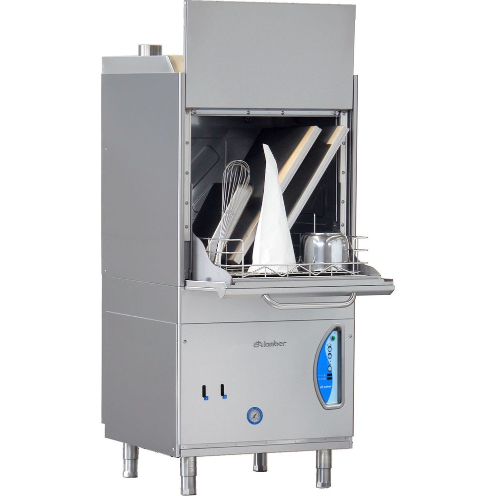 Lamber 220v Commercial Pots And Pans Dishwasher With Soap Pump, 33.69 X 33.27 X 78.54 Inch