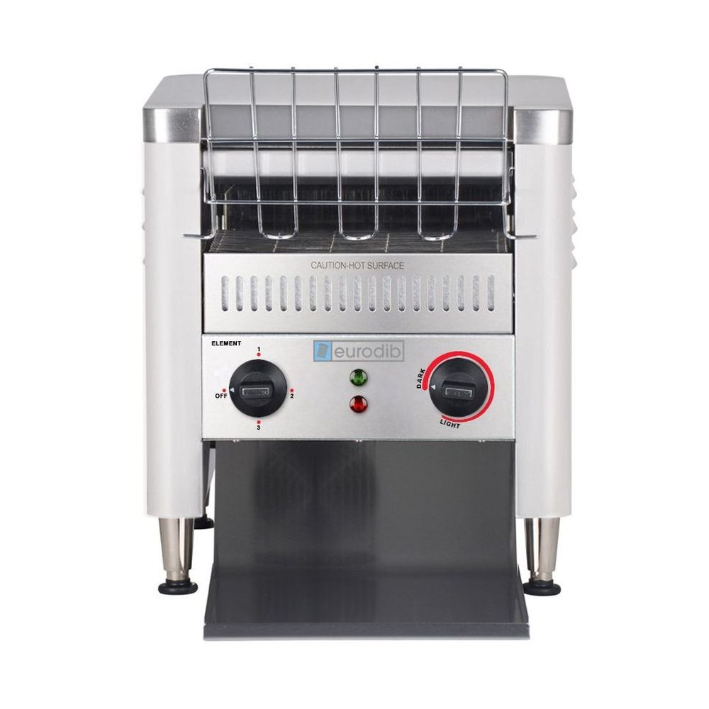 Eurodib 208v Electric Conveyor Toaster - 600 Slices/hrs, 29.5 X 14.6 X 15 Inch