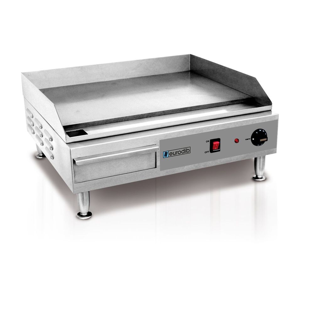 Eurodib Stainless Steel Electric Griddle, 22.1 X 24.5 X 11 Inch