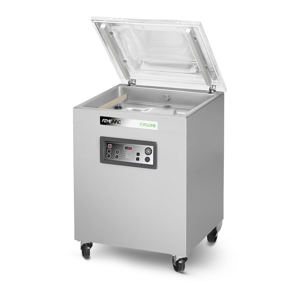 Atmovac Cyclone Premium 3 Phase Chamber Vacuum Machine With 20.5 Inch Double Seal Bar, 28 X 27.4 X 40.4 Inch