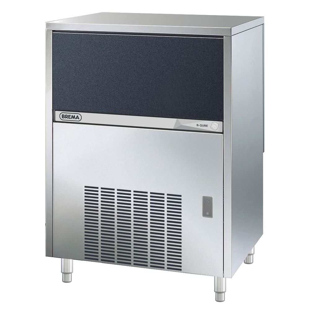 Brema Cb Series Stainless Steel Undercounter B-qube Ice Cube Machine With 88 Pound Bin - 140 Lbs/24 Hrs Production, 23.6 X 29 X 36.25 Inch