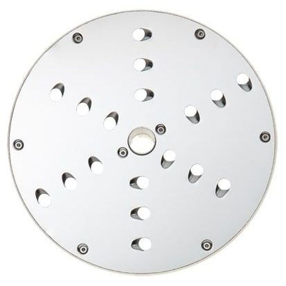 Dito Sama Stainless Steel 9 Mm Grating Disc For Vegetable Slicer/cutter Mixer, 8.07 X 1.37 X 8.07 Inch