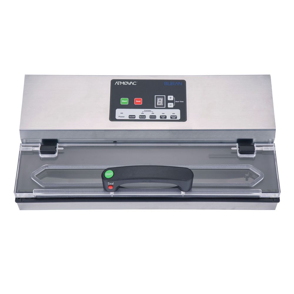 Atmovac Buran 16 Inch Seal Bar Commercial External Vacuum Machine, 10.25 X 19.3 X 5.5 Inch
