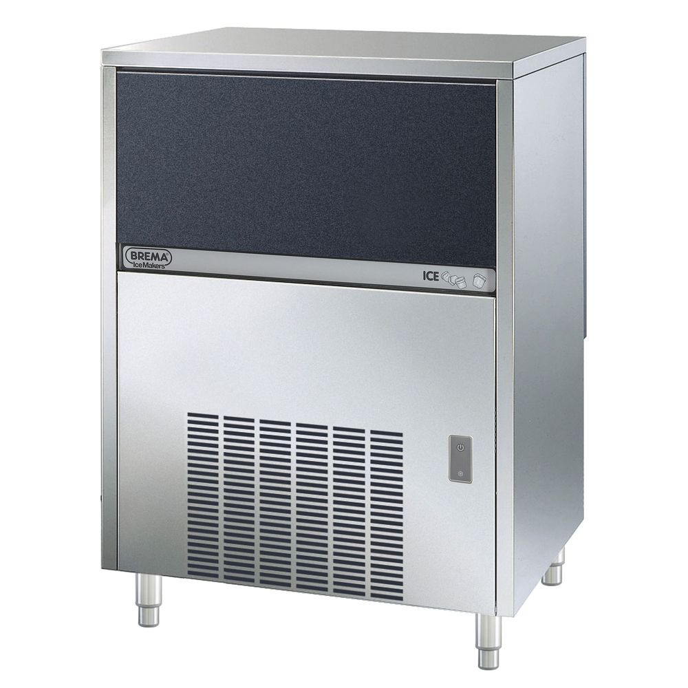 Brema Cb Series Stainless Steel Undercounter Ice Cube Machine With 88 Pound Bin - 154 Lbs/24 Hrs Production, 23.5 X 29 X 36 Inch