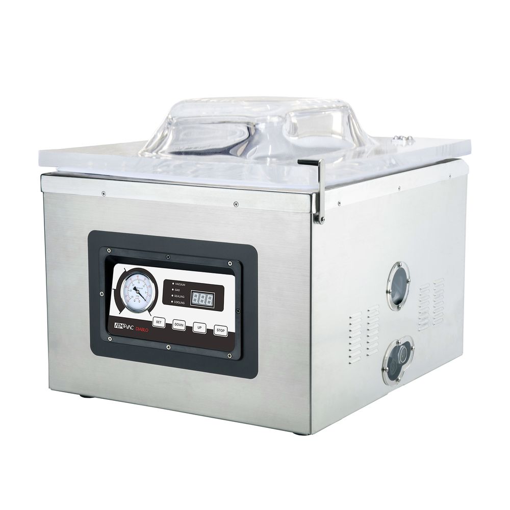 Atmovac Diablo Economy Chamber Vacuum Machine With 17 Inch Double Seal Bar, 22.3 X 19.5 X 18.6 Inch