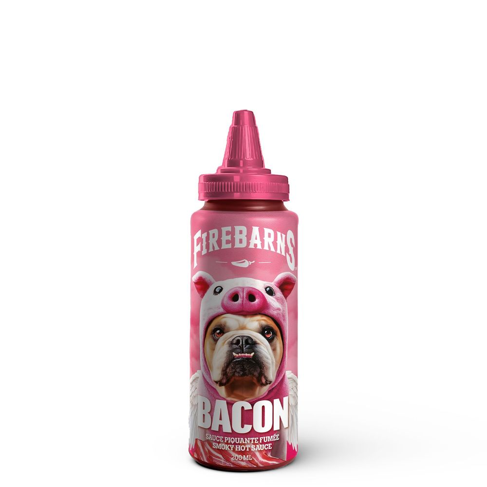 Firebarns Bacon Hot Sauce, 7 Ounce -- 6 Per Case