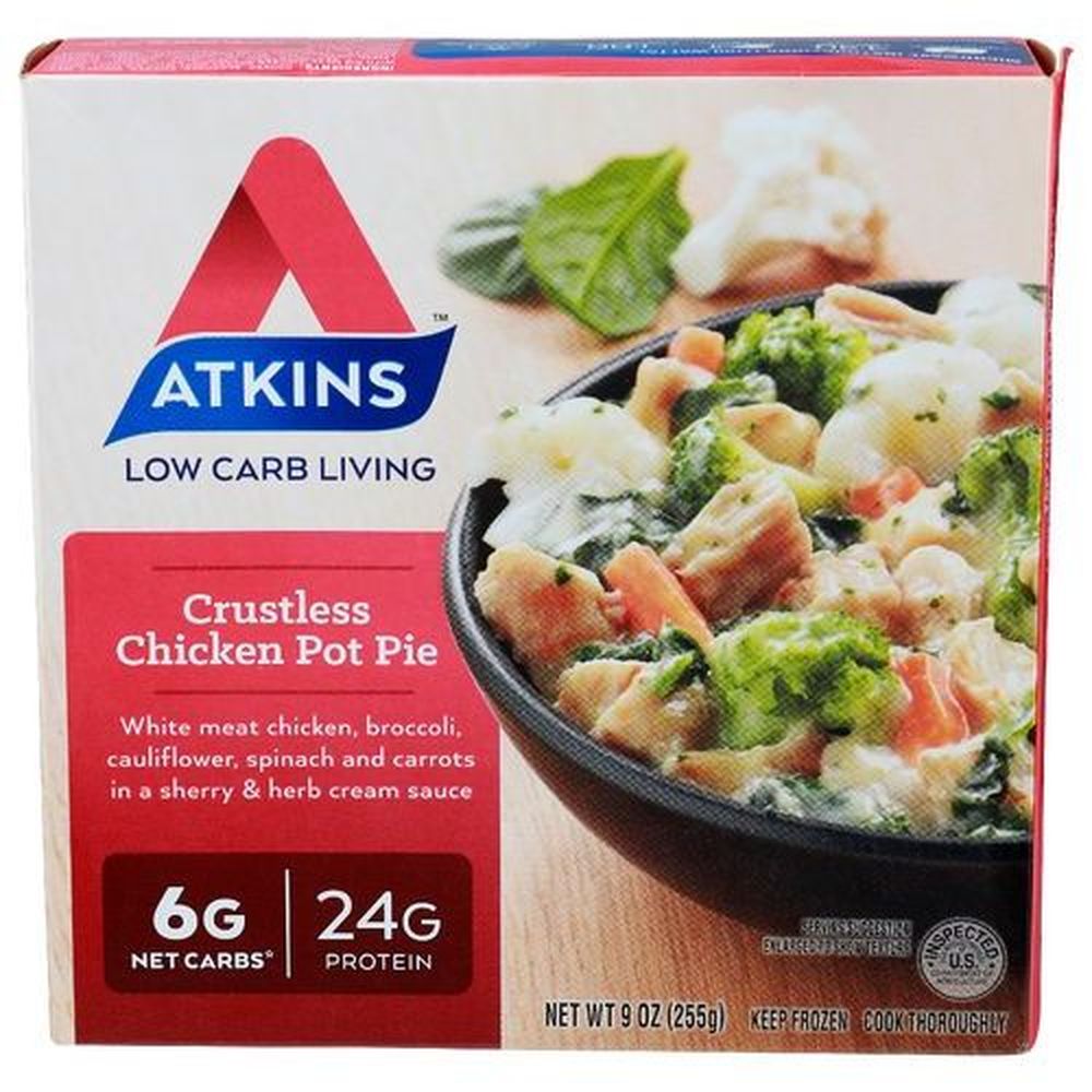 Atkins Crustless Chicken Pot Pie, 9 Ounce -- 8 Per Case