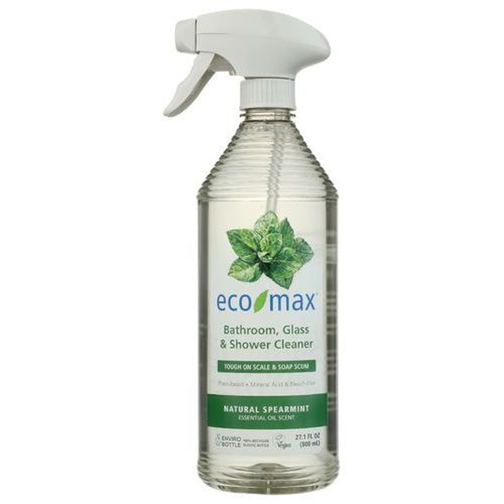 Eco Max Natural Spearmint Bathroom Cleaner, 27.1 Fluid Ounce -- 4 Per Case