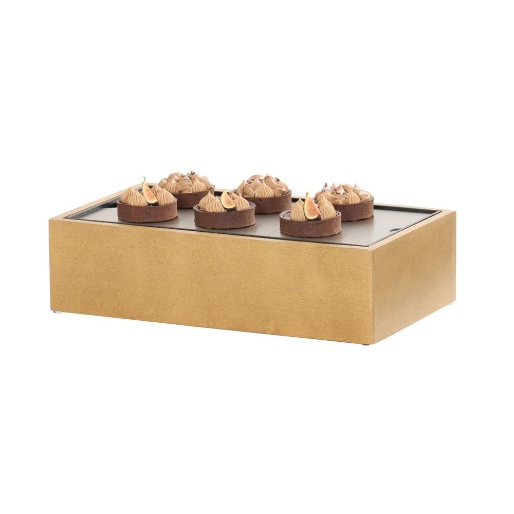Cal-mil Madera Collection Cold Concept Tray, 17.75 X 9.5 X 4.75 Inch