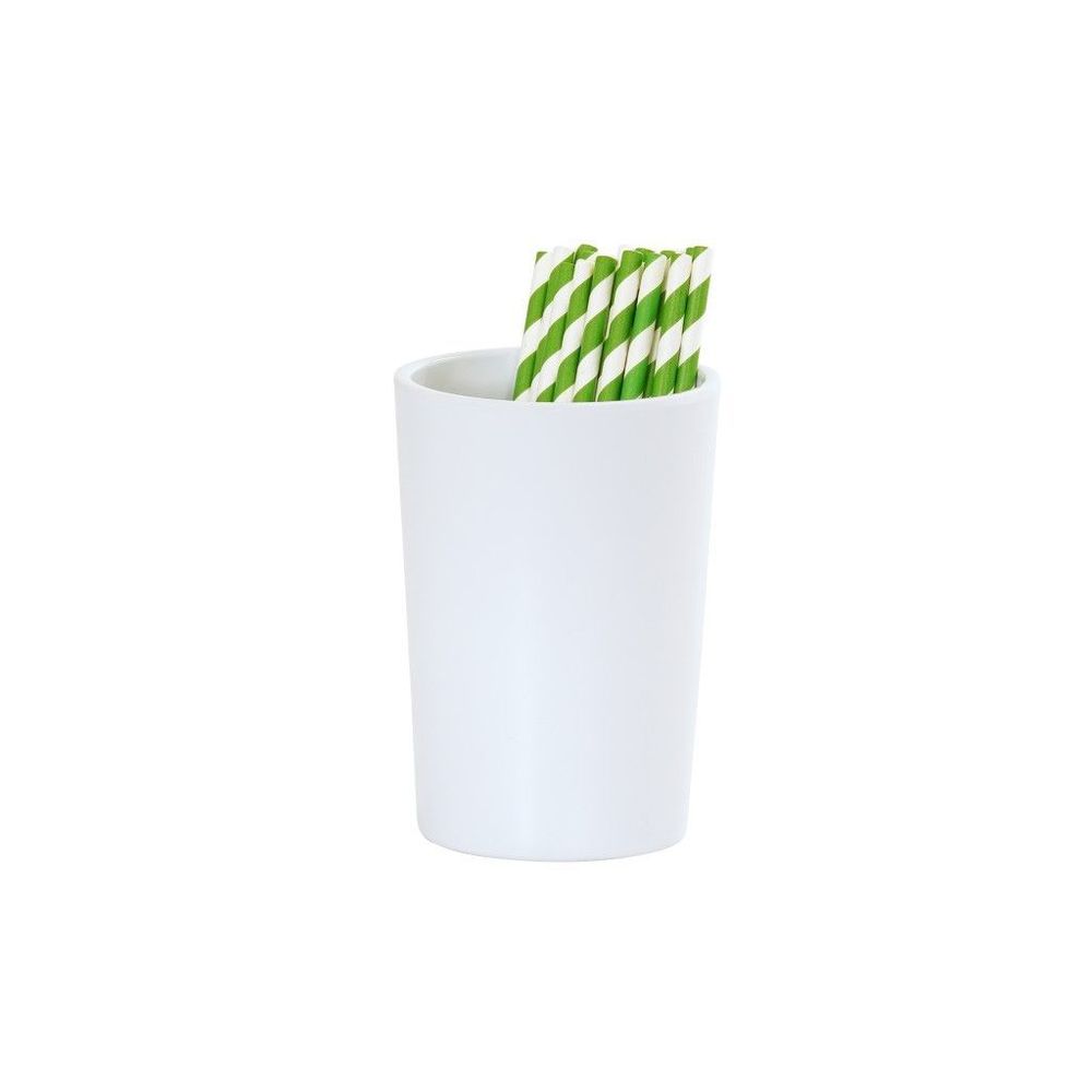 Cal-mil Sophie Collection White Melamine Jar, 20 Ounce Capacity -- 3 Per Case