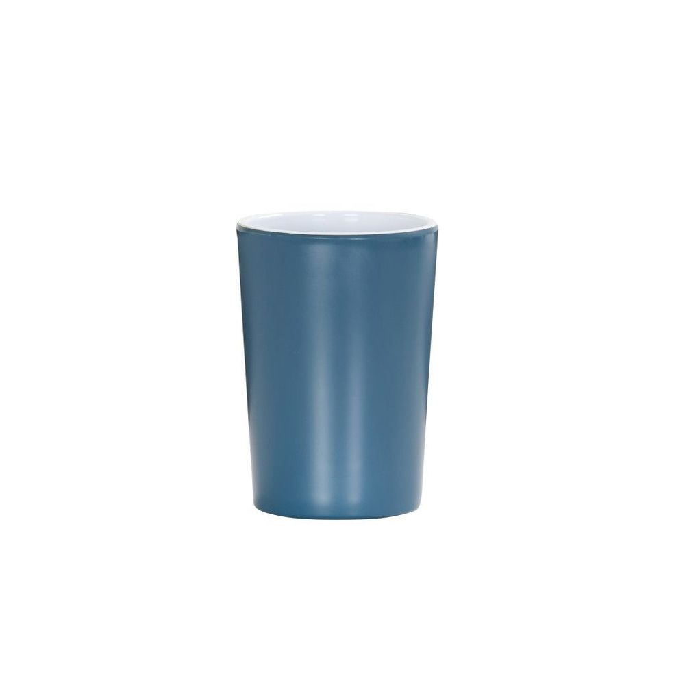Cal-mil Sophie Collection Stone Blue And White Melamine Jar, 20 Ounce Capacity -- 3 Per Case