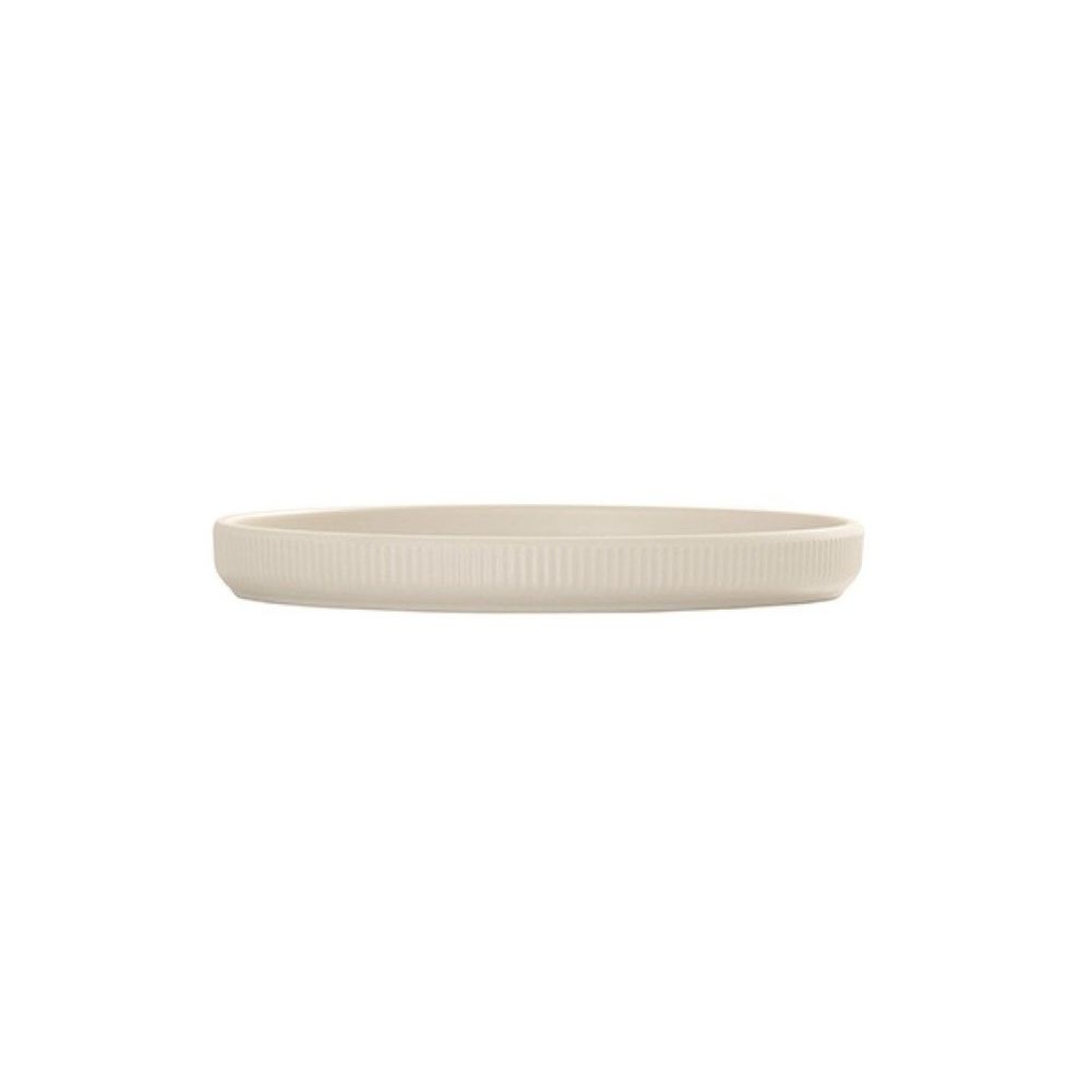 Cal-mil Colección Arista Plato De Melamina Color Marfil, 6 Pulgadas De Diámetro -- 6 Por Caja