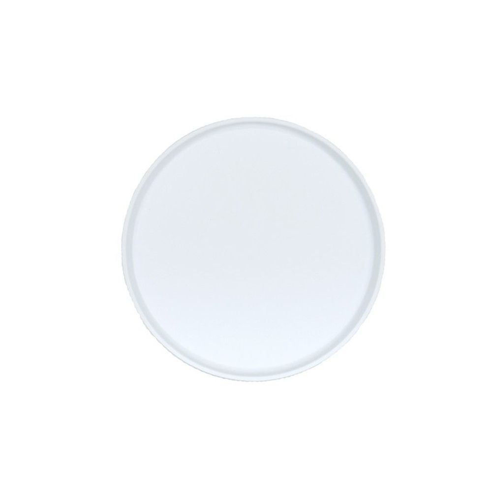 Cal-mil Arista Collection White Melamine Plate, 8 Inch Dia. -- 6 Per Case