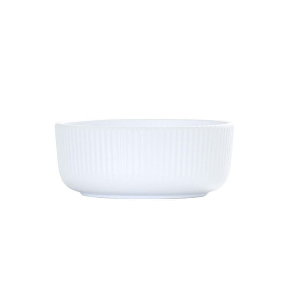 Cal-mil Arista Collection White Melamine Soup Bowl, 16 Ounce Capacity -- 6 Per Case