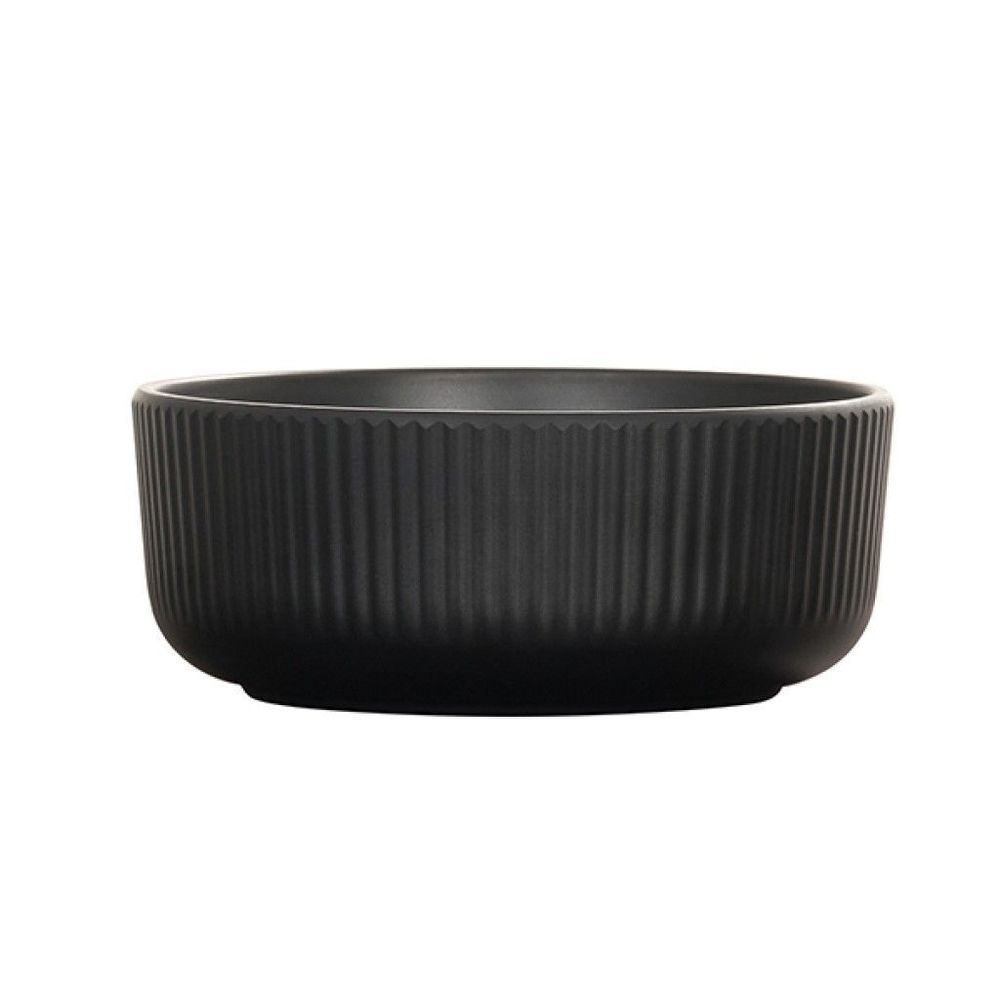 Cal-mil Arista Collection Black Melamine Soup Bowl, 30 Ounce Capacity -- 6 Per Case
