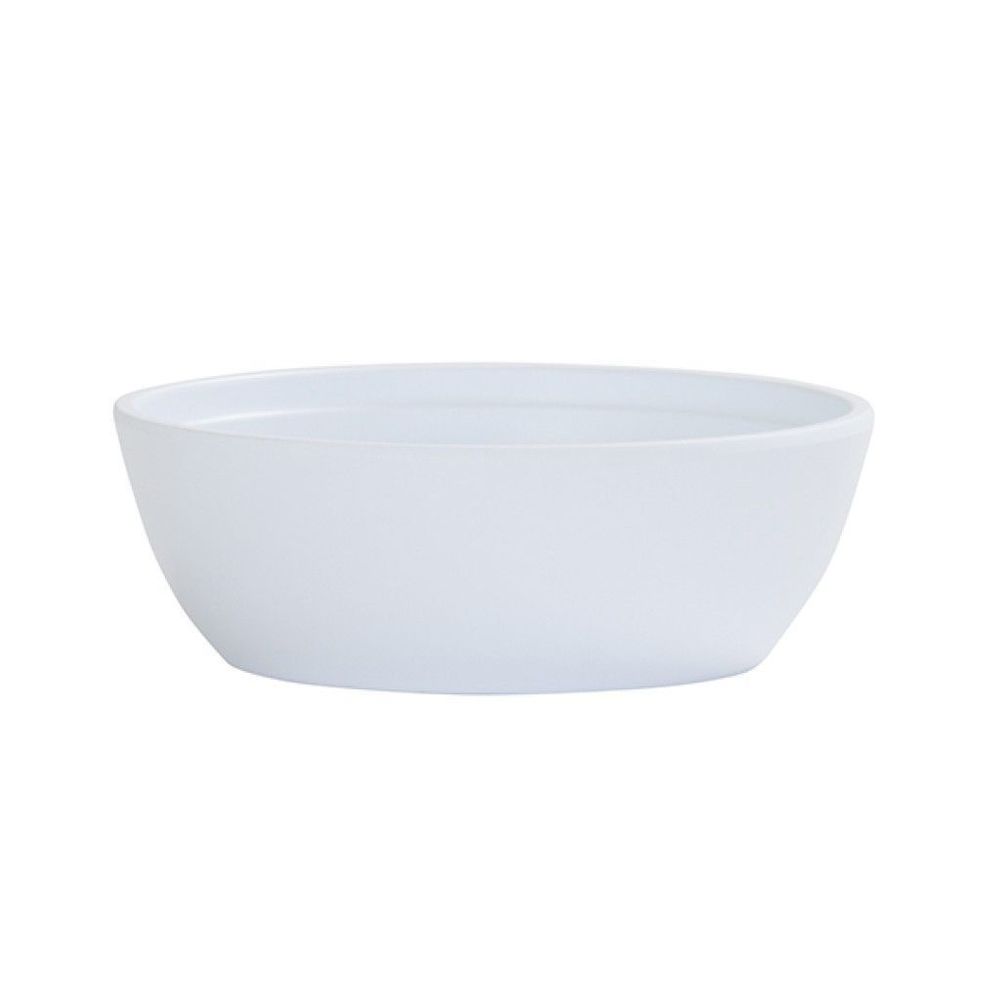 Cal-mil Cove Collection White Melamine Bowl, 30 Ounce Capacity -- 6 Per Case