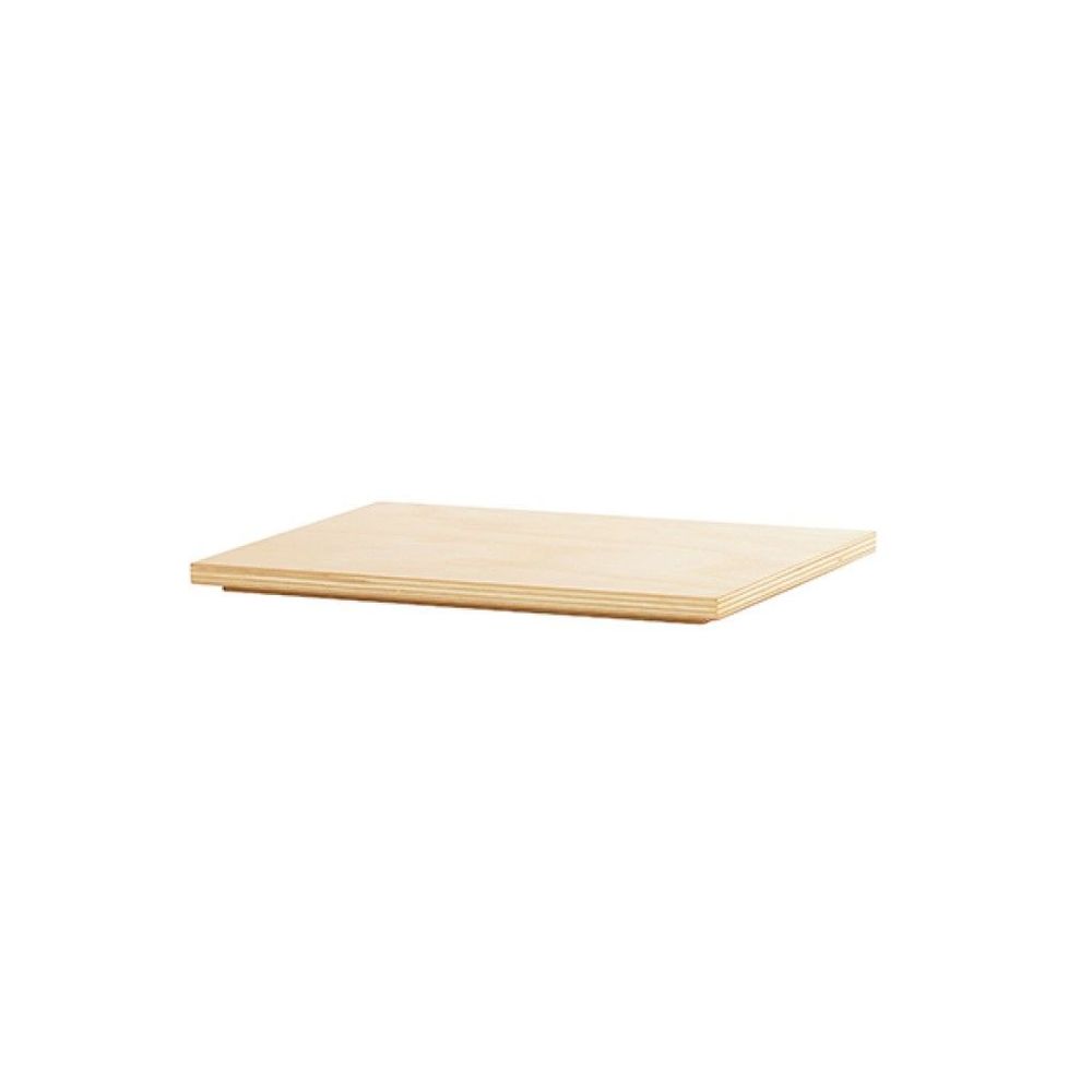 Cal-mil Logan Collection Birch Wood Serving Flat, 10 X 12 X 0.75 Inch -- 3 Per Case