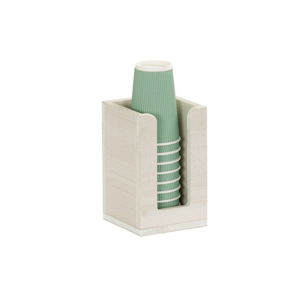 Cal-mil Vista Collection Coastal Single Cup And Lid Organizer, 5 X 5 X 8.5 Inch