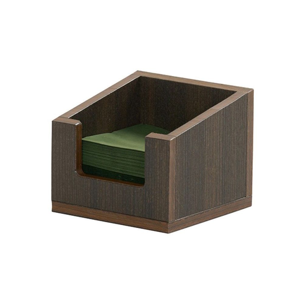 Cal-mil Vista Collection Mocha Bar Napkin Holder, 6.5 X 6.5 X 5 Inch