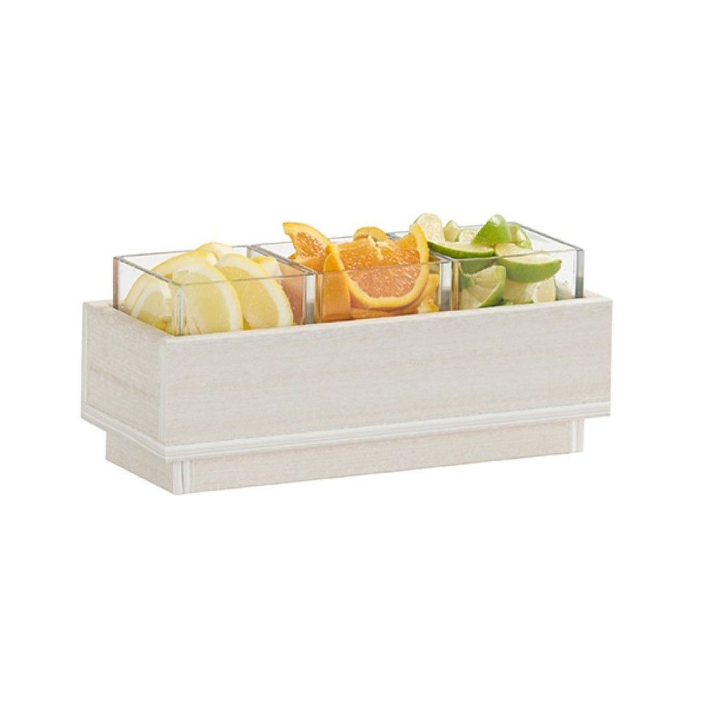 Cal-mil Vista Collection Coastal Three Jar Display, 5.5 X 13 X 4.5 Inch