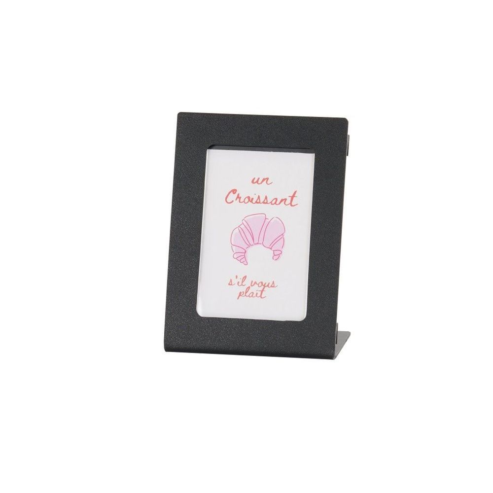 Cal-mil Classic Black Abs Cardholder, 4 X 6 Inch -- 6 Per Case