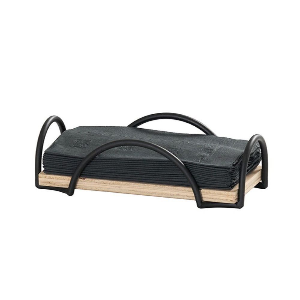 Cal-mil Logan Collection Black Wire Rectangle Napkin Holder, 4 X 8 Inch