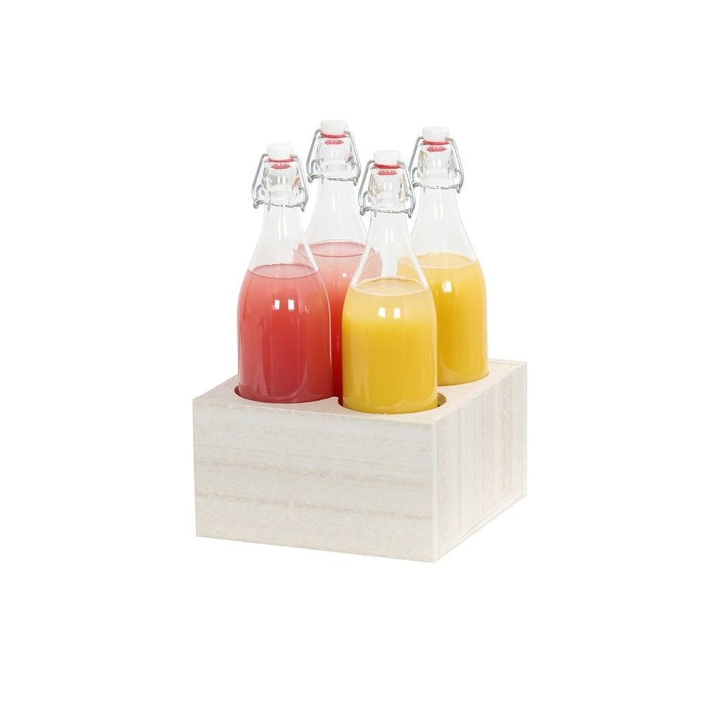 Cal-mil Vista Collection Coastal Four Section Carafe Cooler, 9.5 X 9.5 X 5 Inch