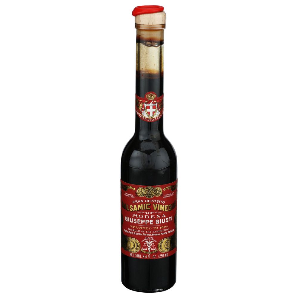 Giusti 3 Gold Medals Balsamic Vinegar, 8.4 Fluid Ounce -- 6 Per Case
