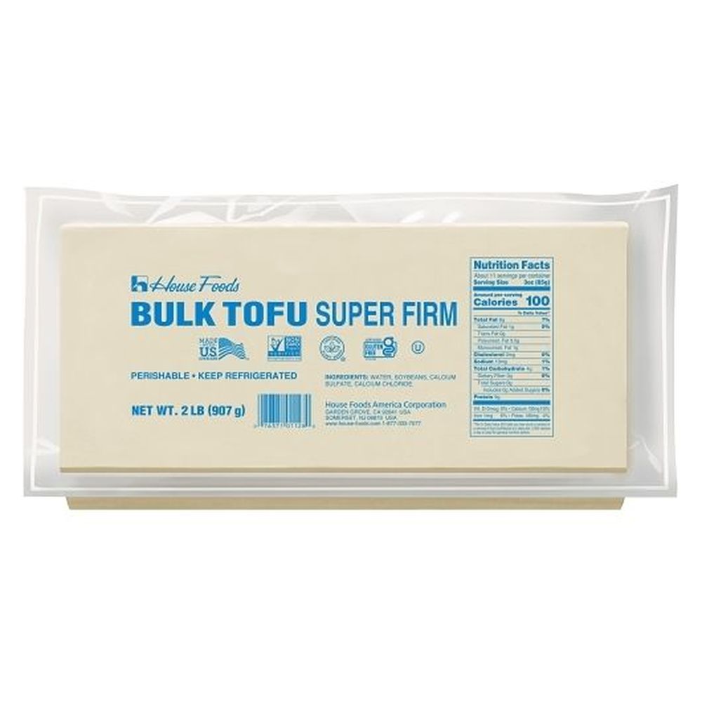 House Foods Super Firm Tofu, 2 Pound -- 8 Per Case