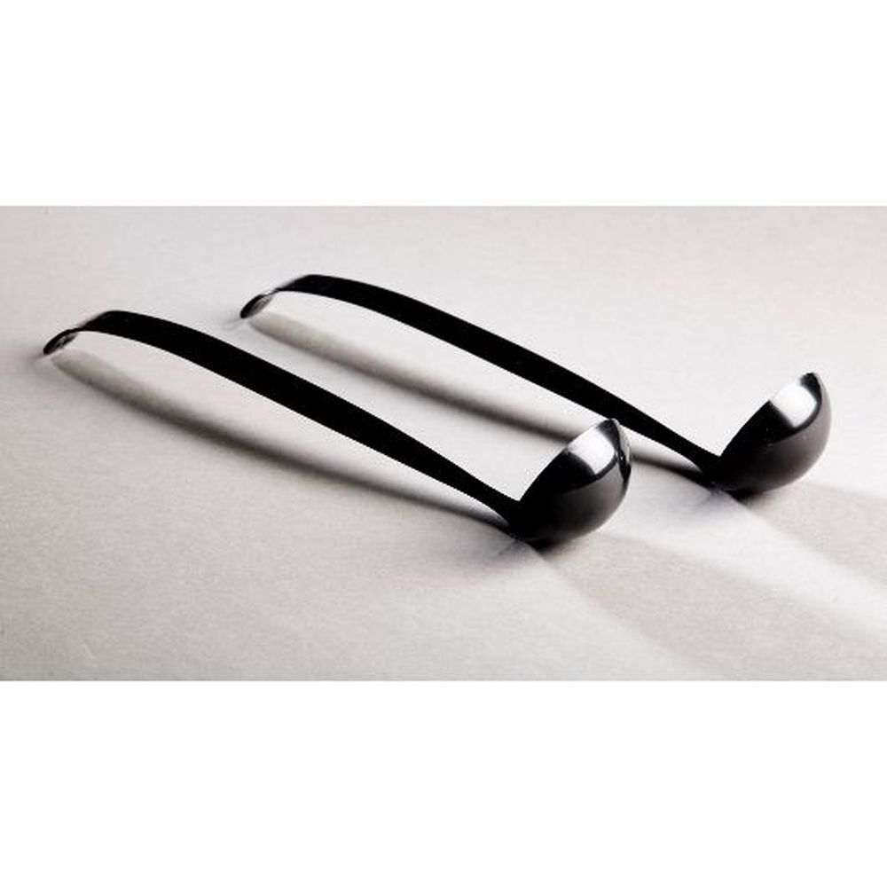 Essentials 2 Ounce Black Ladle, 48 Count