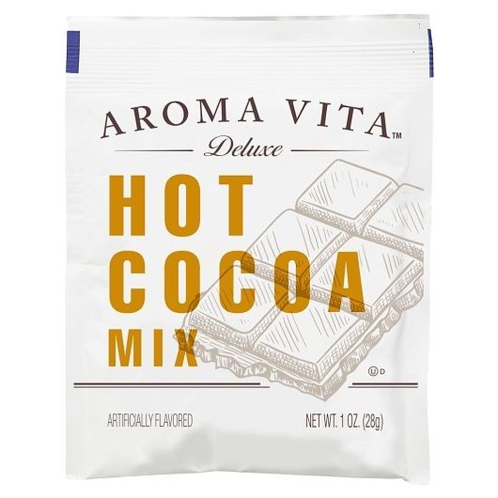 Aroma Vita Deluxe Hot Cocoa Mix - Single Serve, 1 Ounce -- 300 Per Case