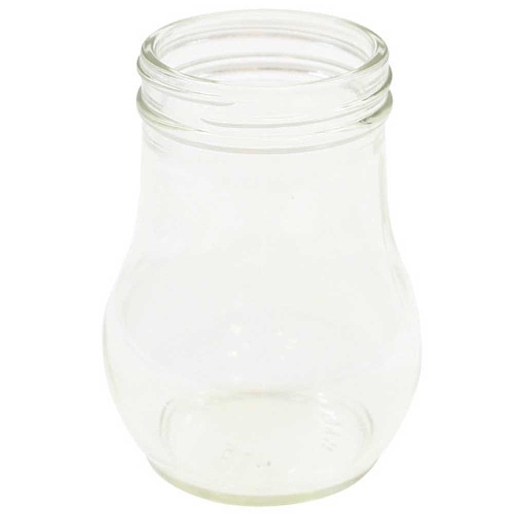 Tablecraft Glass Jar For Syrup Dispenser, 6 Ounce Capacity -- 12 Per Case