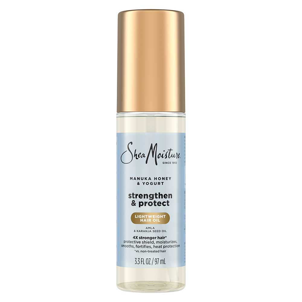 Shea Moisture Manuka Honey And Yogurt Strengthen And Protect Aceite Capilar Ligero, 3.3 Onzas Líquidas -- 6 Por Caja