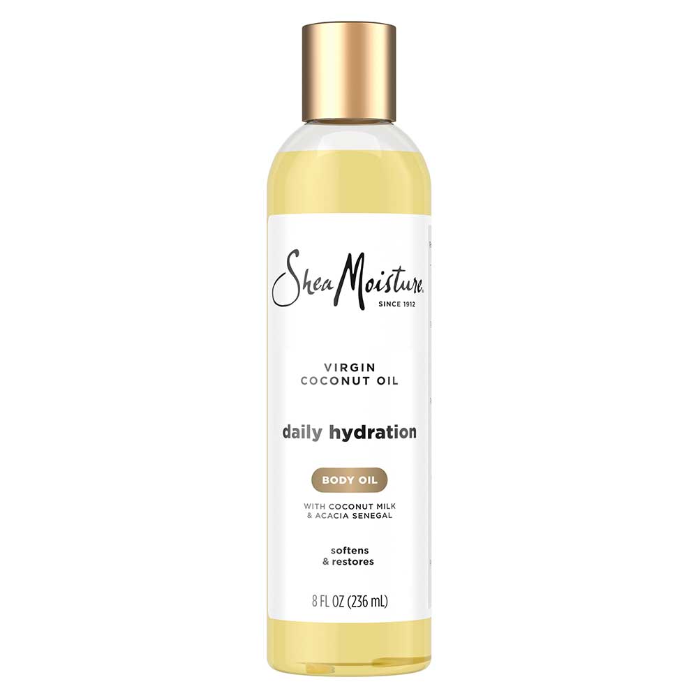 Shea Moisture 100 Percent Virgin Coconut Oil Daily Hydration Body Oil, 8 Ounce -- 24 Per Case
