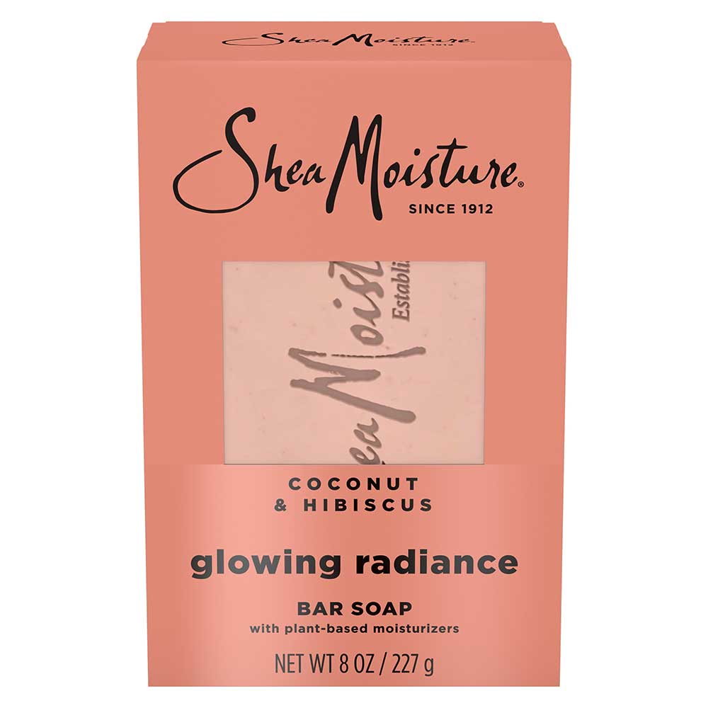Shea Moisture Coconut And Hibiscus Shea Butter Bar Soap, 8 Ounce -- 24 Per Case