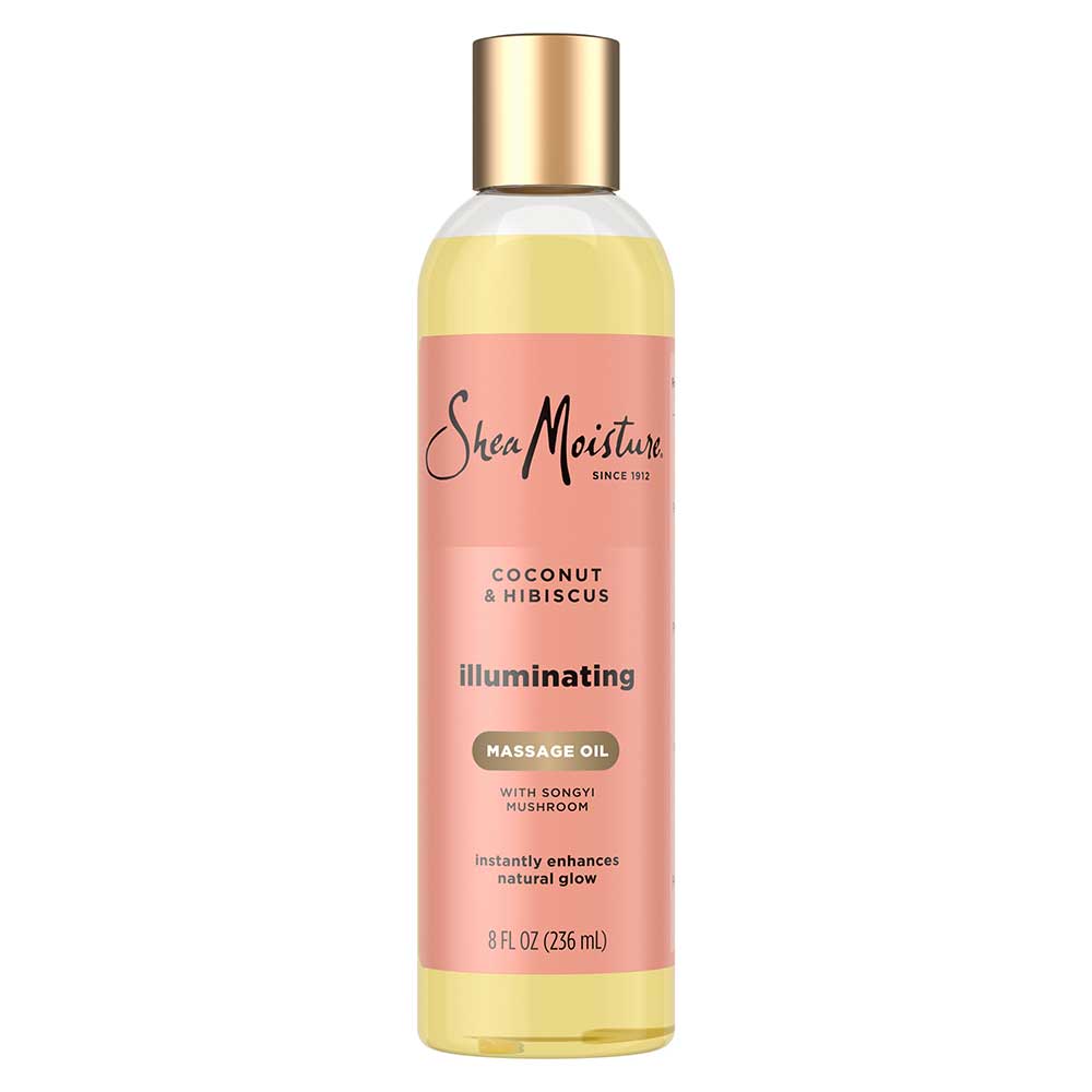 Shea Moisture Coconut And Hibiscus Bath Body And Massage Oil, 8 Ounce Coconut And Hibiscus Bath Body And Massage Oil -- 24 Per Case