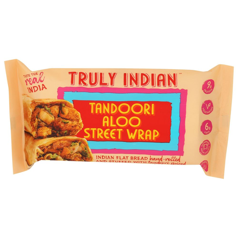 Truly Indian Tandoori Spiced Potato Aloo Indian Street Wrap, 5.29 Ounce -- 12 Per Case