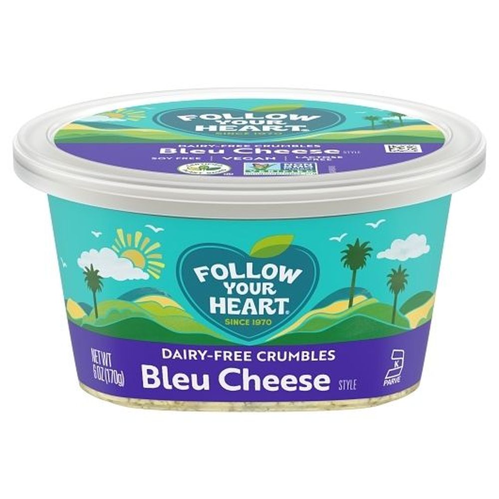 Follow Your Heart Bleu Cheese Style Dairy Free Crumbles, 6 Ounce -- 8 Per Case
