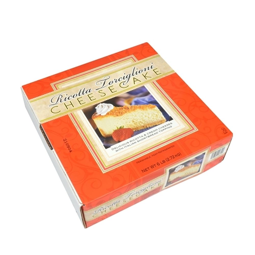 Mother's Kitchen 16-slice New York Grand Ricotta Torciglioni Cheesecake, 96 Ounce -- 2 Per Case