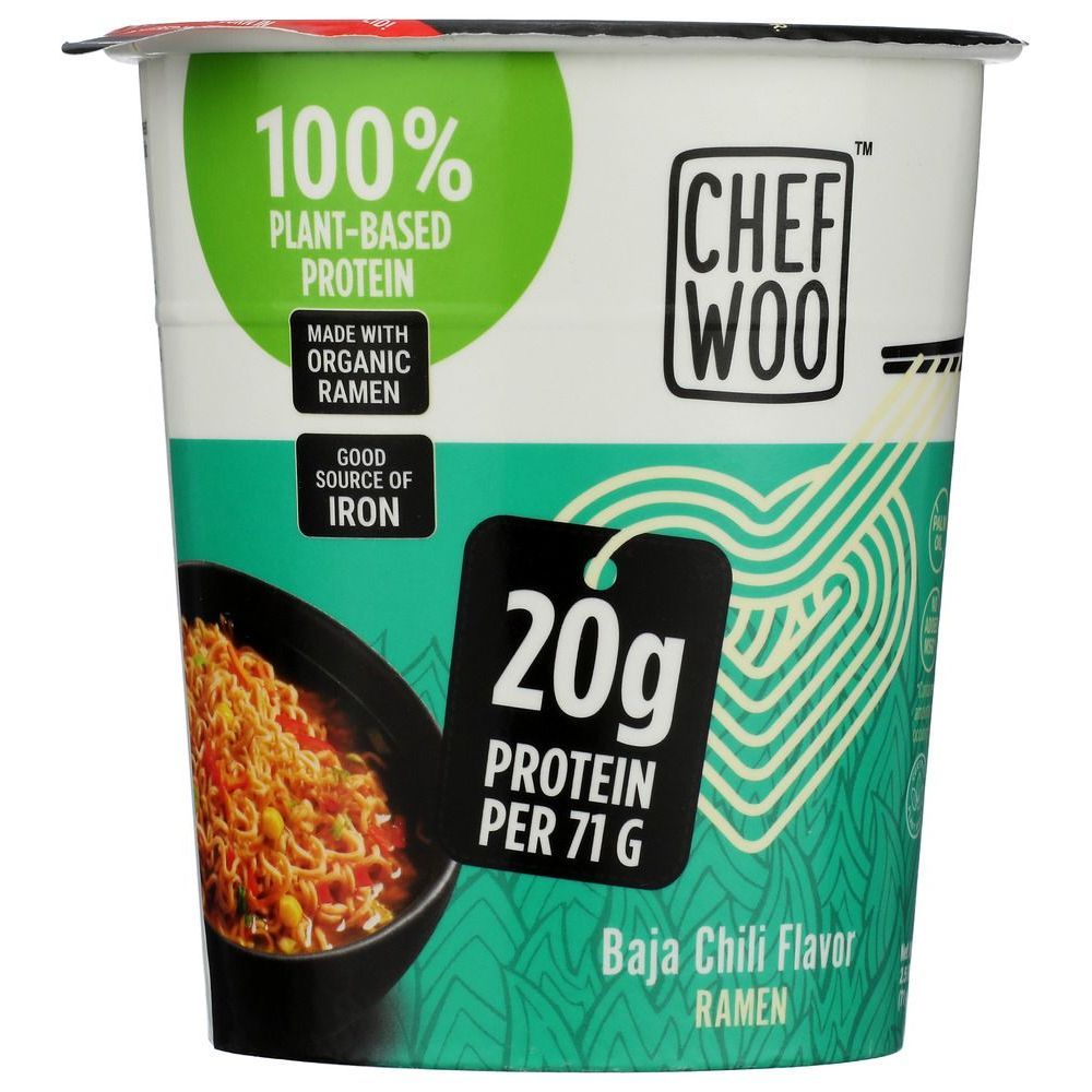Chef Woo Spicy Baja Chili Ramen Noodle, 2.5 Ounce -- 6 Per Case